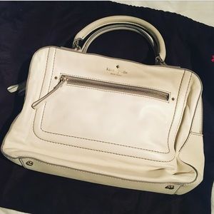 Kate Spade White satchel bag